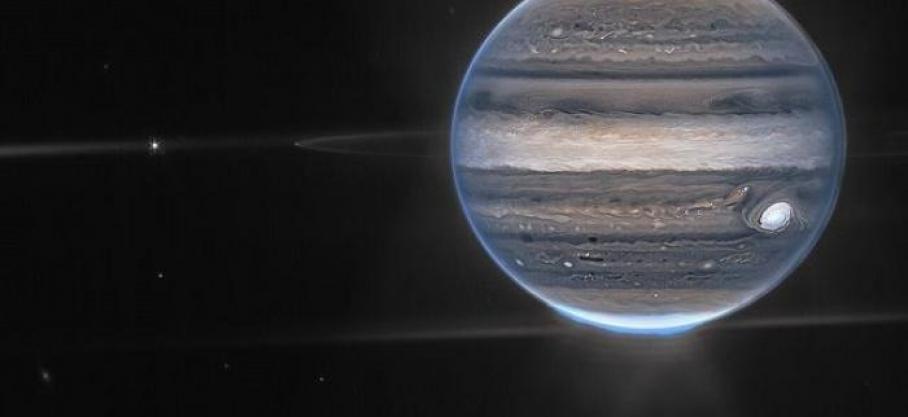 L'image de la planète Jupiter prise par le télescope James Webb