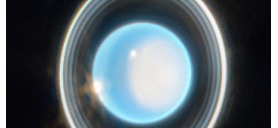 Le télescope James Webb dévoile une impressionnante image des anneaux d'Uranus