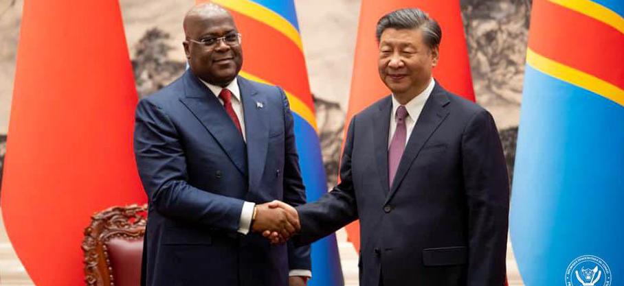 Dans le cadre d'une renégociation des contrat chinois, le président Félix Tshisekedi est en visite de 4 jours en Chine où il a rencontré son homologue chinois, Xi Jinping