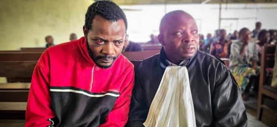 Le célèbre prophète Ephraim Bisimwa de la l'église Wazalendo devant la barre  au tribunal de garnison de Goma ce lundi 4 septembre 2023