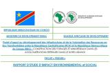 Rapport d’étude d’impact environnemental et social du Projet d’appui au développement des Infrastructures et de la Valorisation des Ressources en Eau Transfrontalière entre la RCA et la RDC 