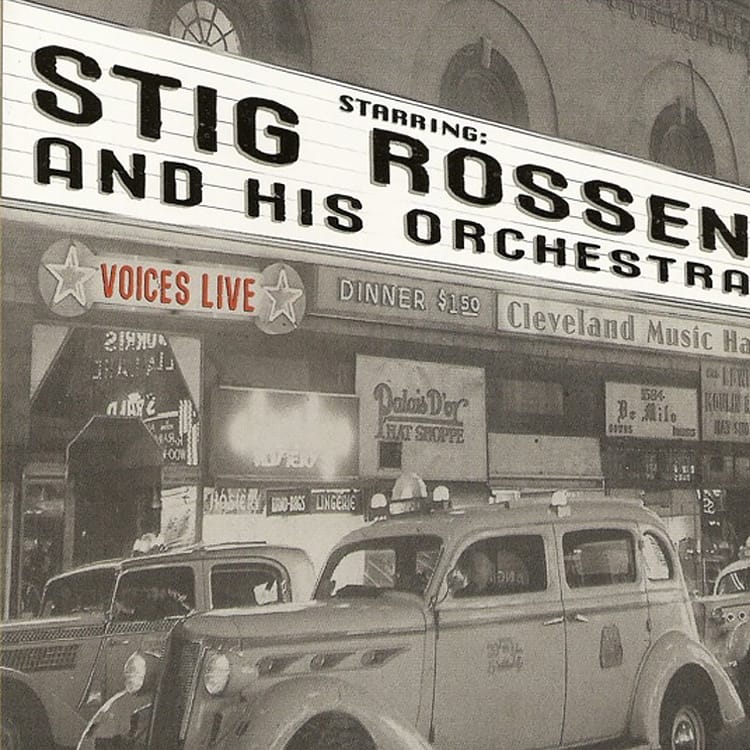 CD Cover - Stig Rossen VOICES fra 2008