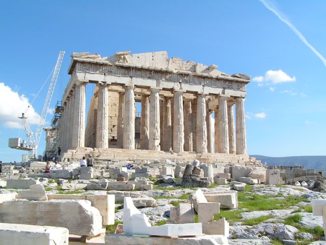 Athens: Acropolis from Philippapou